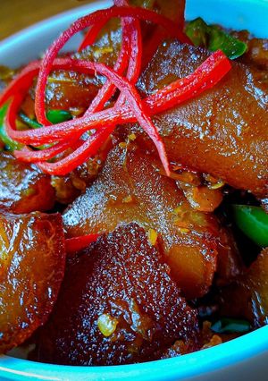 Foto resep Sambel Goreng Kulit Sapi Masak Pandan ala Chef Muhammad