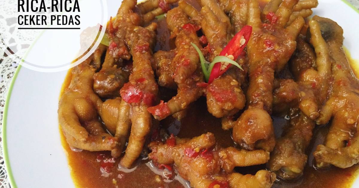 Resep Rica-rica Ceker Pedas oleh Dini Rahmawati - Cookpad