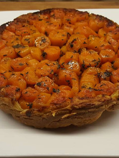 Una foto de Tarta Tatin de zanahoria