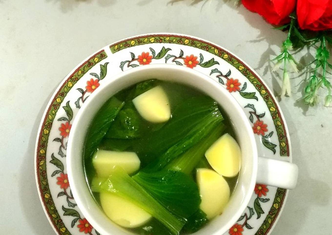 305. Sup Tofu Pakcoy