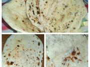 A picture of cheesy naan bread