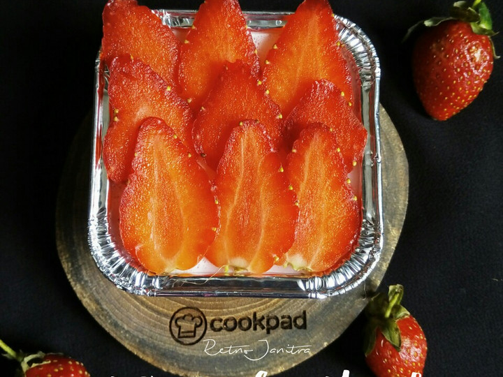 Resep Silky Puding Strawberry yang Enak Banget