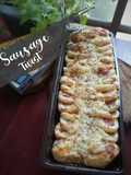 (603) Sausage Twist (Adonan Roti Tanpa Ulen, Tanpa Telur)