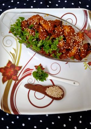 A picture of Dragon Chicken.