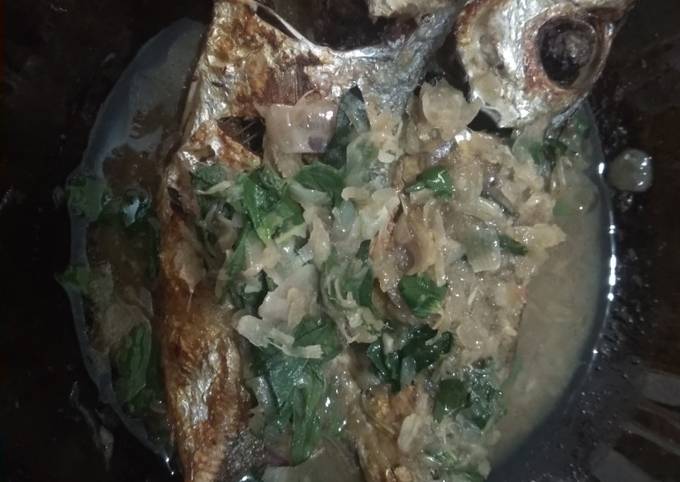 Ikan Kembung Goreng Bumbu sederhana