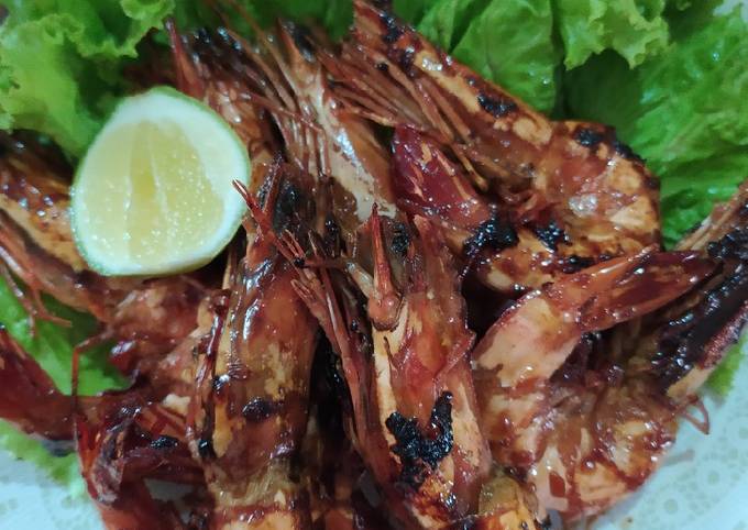 Udang bakar simadu