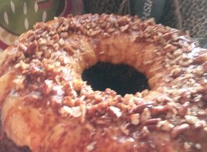 Una foto de Pastel Imposible o Choco flan
