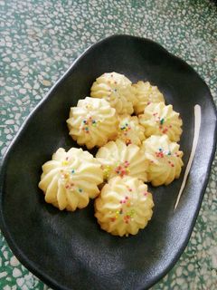 Hình của món Danish Butter Cookies (bánh quy bơ kiểu Đan Mạch).