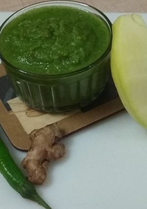 A picture of Mango - Coriandor Spicy Chutney.