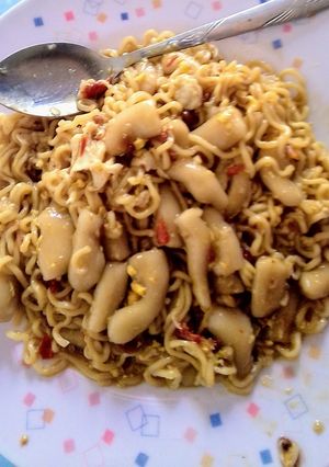 Foto resep Ramen topokki