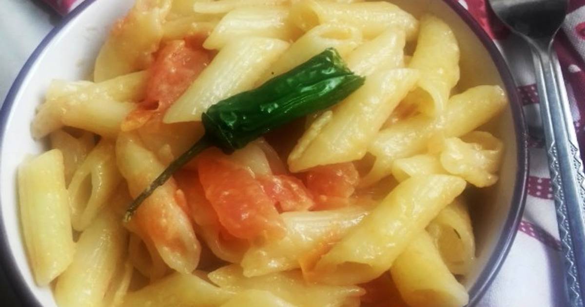 Homemade Italian Penne Rigate Pasta Recipe by Rafael Sanches - Cookpad