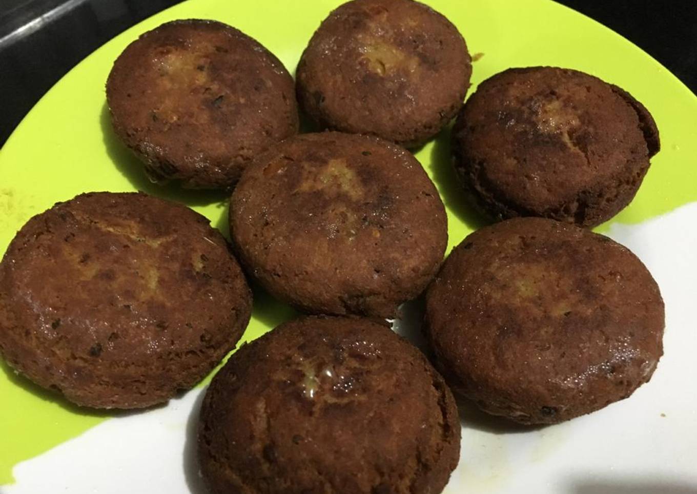 3 spice Chicken Shami Kababs
