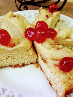Una foto de Rosca de Pascua con manzana