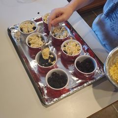 A picture of Super Easy BlackBerry Cobbler.
