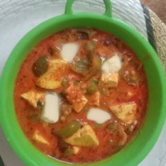A picture of Paneer butter Masala.