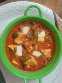 A picture of Paneer butter Masala.