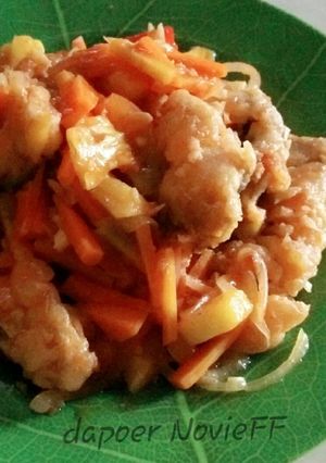 Foto resep Kakap merah asam manis