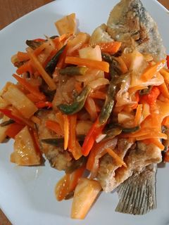 Foto resep Asam manis ikan