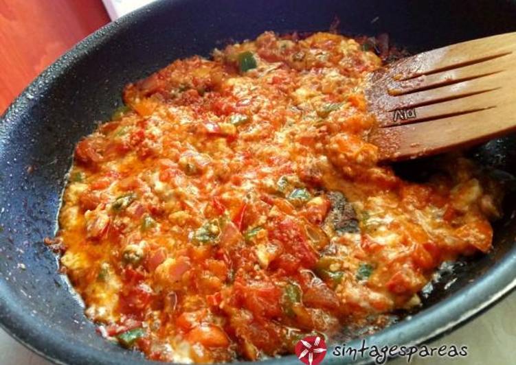 Simple Way to Prepare Ultimate Bouyiourdi in a small frying pan | So Appetizing Food Recipe From My Kitchen