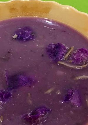 Foto resep Sup Keribang / Sup Ubi Talas Ungu / Tua Che khas Singkawang