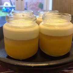Mango Panna Cotta A picture of Mango Panna Cotta.
