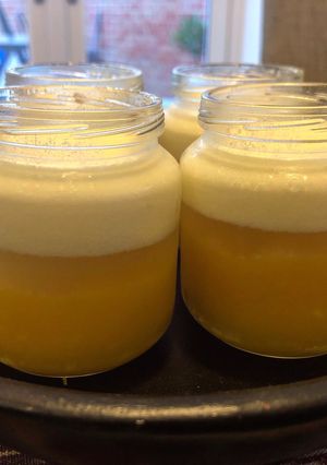 A picture of Mango Panna Cotta.