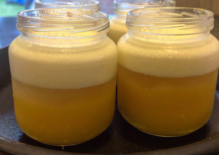 How to Prepare Super Quick Homemade Mango Panna Cotta