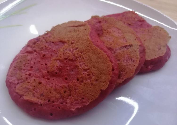 Céklas - almás babacsinta