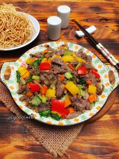 Foto resep Tumis daging sapi sayuran