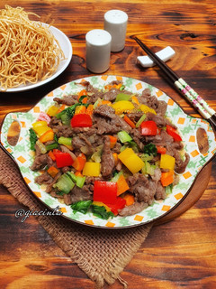 Foto resep Tumis daging sapi sayuran