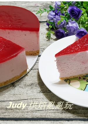覆盆子慕斯蛋糕(免烤) 的食譜成品照片