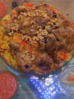 صورة لوصفة مندي الدجاج السوري 😋😋