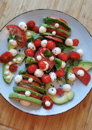Une photo de Tomates mozza à ma façon