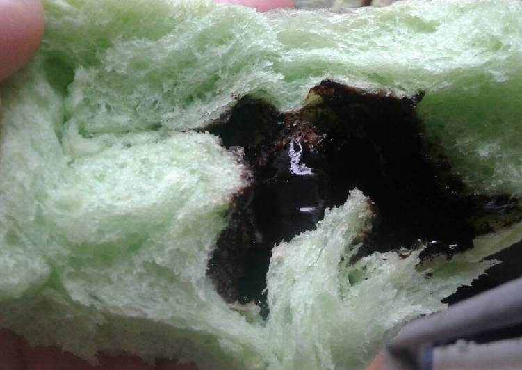 Roti sobek pandan kukus