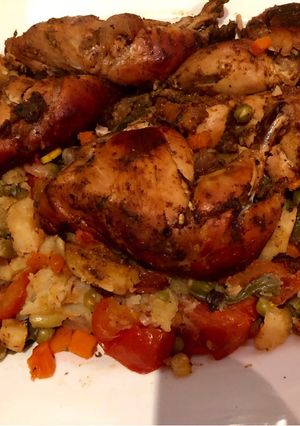 صورة لوصفة دجاج بالكيس الحراري 🍗👩🏻‍🍳