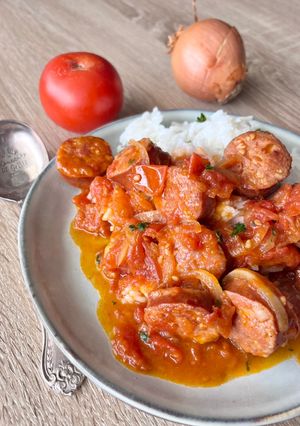 Une photo de Rougail saucisses