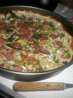 Una foto de Tarta de zapallitos liviana