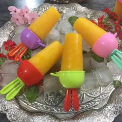 A picture of Mango Ice-Lolly.
