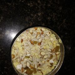 A picture of Semolina sheera(Halwa suji).