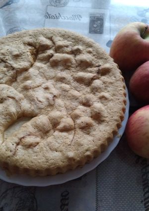 Фото Шарлотка с яблоками 🍎.