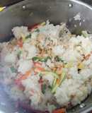 Arroz chino con pollo