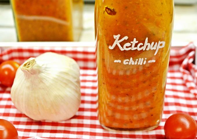 Fűszeres házi ketchup recept foto