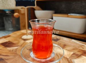Foto resep Teh Rosella Jahe Pandan