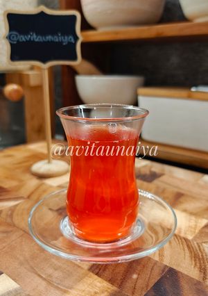 Foto resep Teh Rosella Jahe Pandan