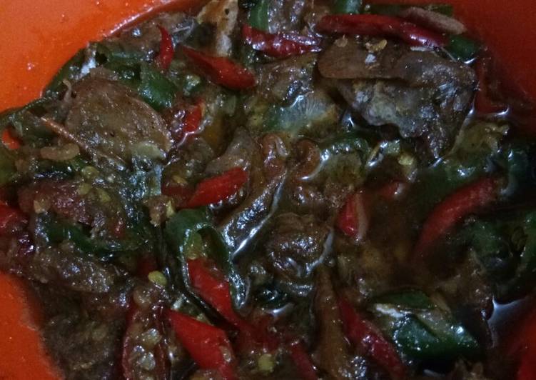 Recipe: Delicious Sambal melarat ikan asin