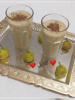 عکسی از دستور میلک شیک انجیر 😋