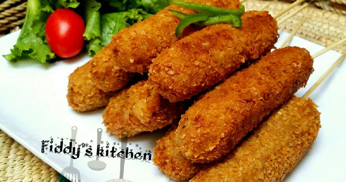 Yam kebabs with chicken Recipe by Firdausy Salees Cookpad