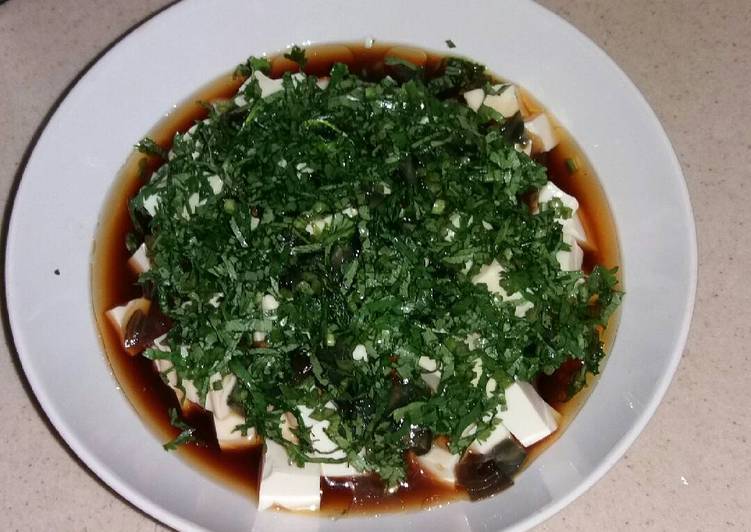 Bumbu Salad toufu century egg tanpa masak | Bahan Membuat Salad toufu century egg tanpa masak Yang Lezat