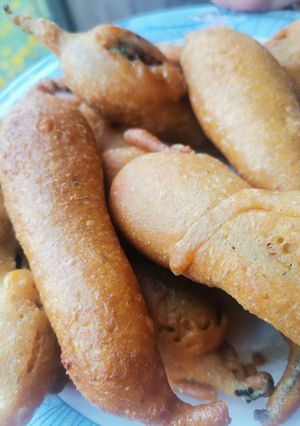 A picture of Mirch pakora.