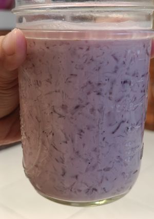 Foto resep #221 Es Lumut Susu Anggur